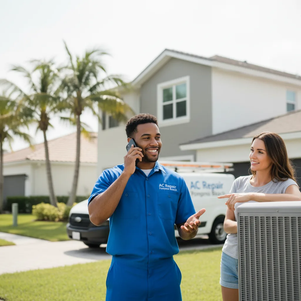 AC Repair Pompano Beach customer support in Dillon